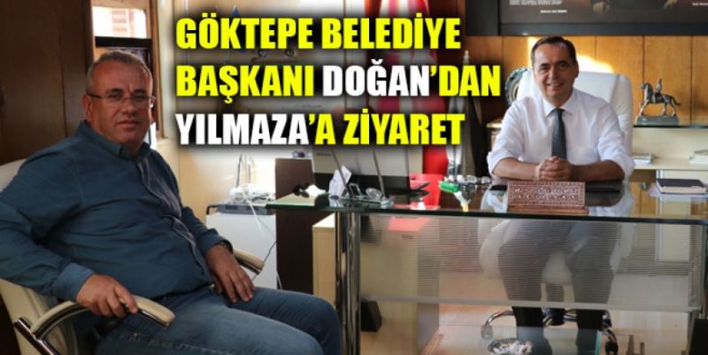 DOĞAN’DAN YILMAZ’A ZİYARET