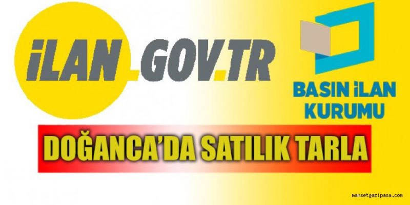 DOĞANCA’DA SATILIK TARLA