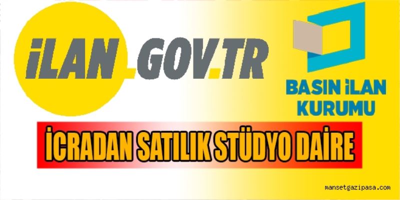 İCRADAN SATILIK STÜDYO DAİRE