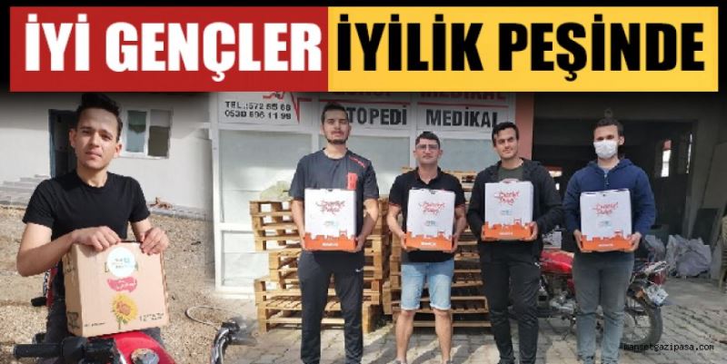 İYİ GENÇLER İYİLİK PEŞİNDE