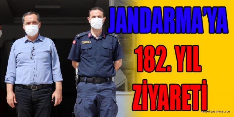 JANDARMA’YA 182. YIL ZİYARETİ