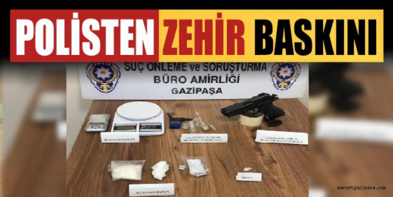 POLİSTEN UYUŞTURUCU BASKINI