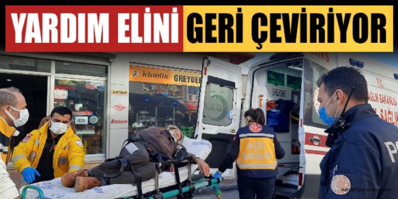 YARDIM ELLERİNİ GERİ ÇEVİRİYOR